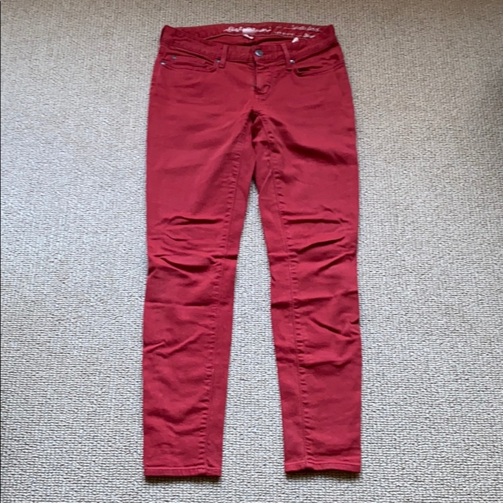 Eddie Bauer Skinny Jeans in Red